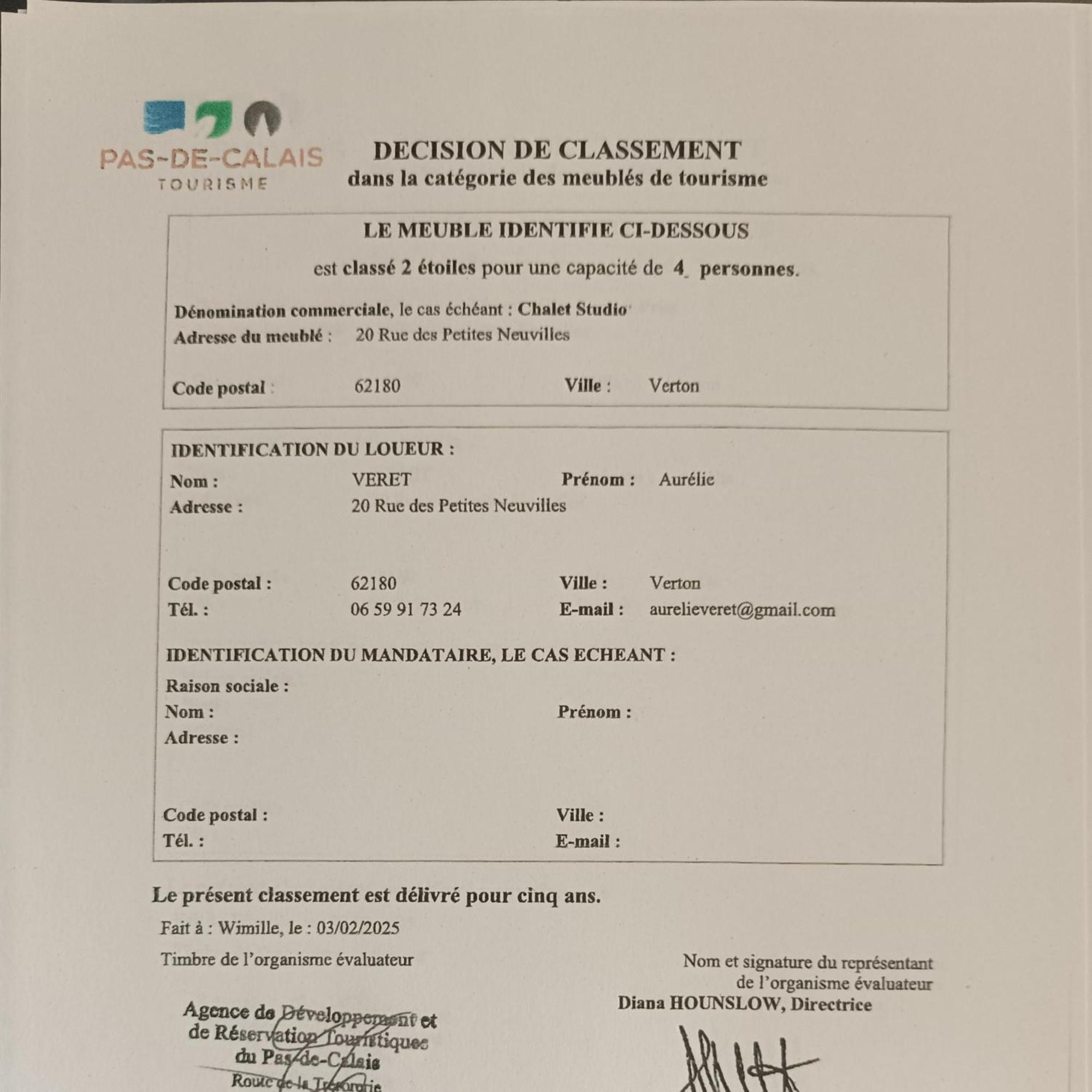 Gite Les Chalets Du Fliers Verton Meubles De Tourisme Classes 2 Etoiles Berck Oda fotoğraf